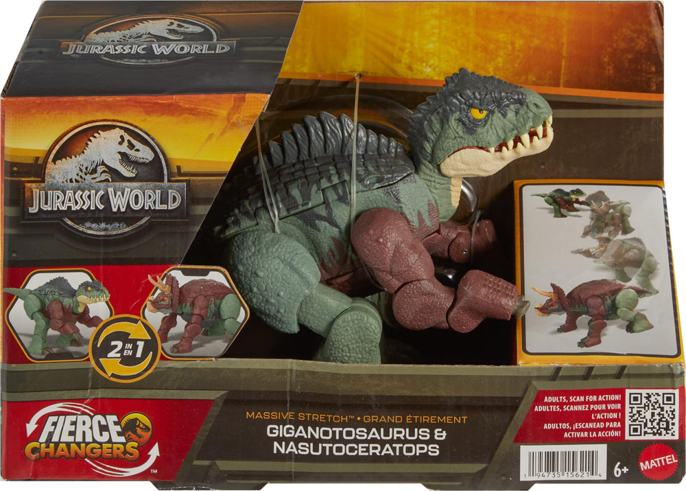 Mattel Jurassic World Fierce Changers makes a great gift for ages 6 and up.