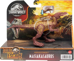 Mattel Jurassic World Fierce Force Masiakasaurus for ages 3 and up invites safe play