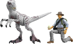 Mattel Jurassic World Hammond Dr Alan Grant figure ready for display and posing.