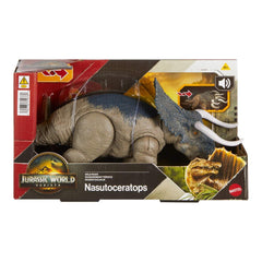 Mattel Nasutoceratops gift-ready packaging inspires unboxing and imaginative play.