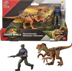 Mattel Jurassic World Rebirth Duncan Kincaid figure, poseable for dynamic movie-inspired play.
