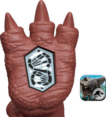 Mattel Jurassic World Rebirth Aucasaurus foot code unlocks digital AR dino.