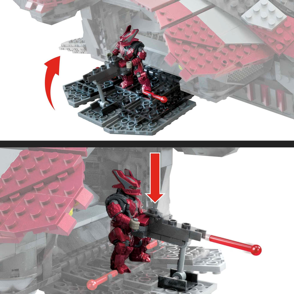 Mattel MEGA Halo Spartan Griffin figure for poseable display and battle setups