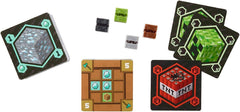 Mattel Minecraft Card Game craft cards unlock points via crafty planning.