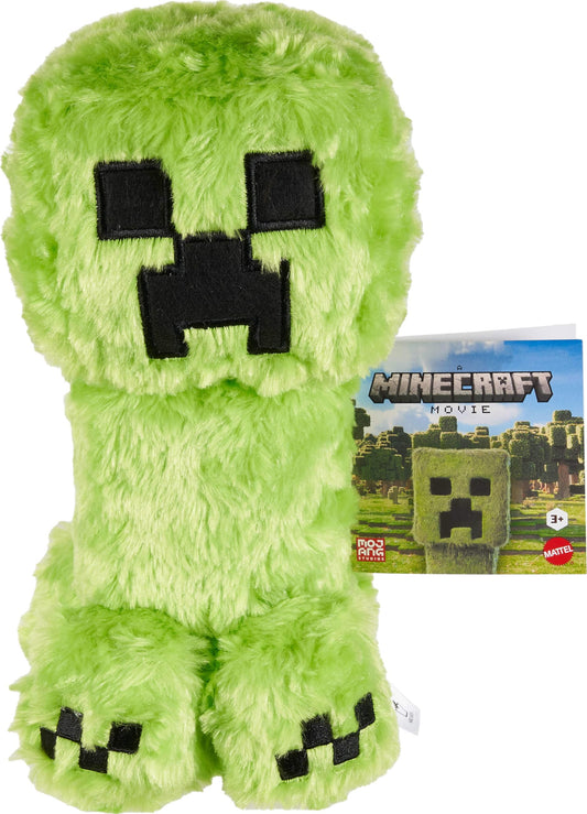 Mattel Minecraft Creeper plush 8-inch for cozy play and display