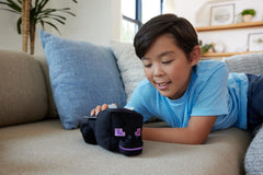 Mattel Minecraft Ender Dragon plush, textured fabric, pixel-inspired details for authentic collector vibes.