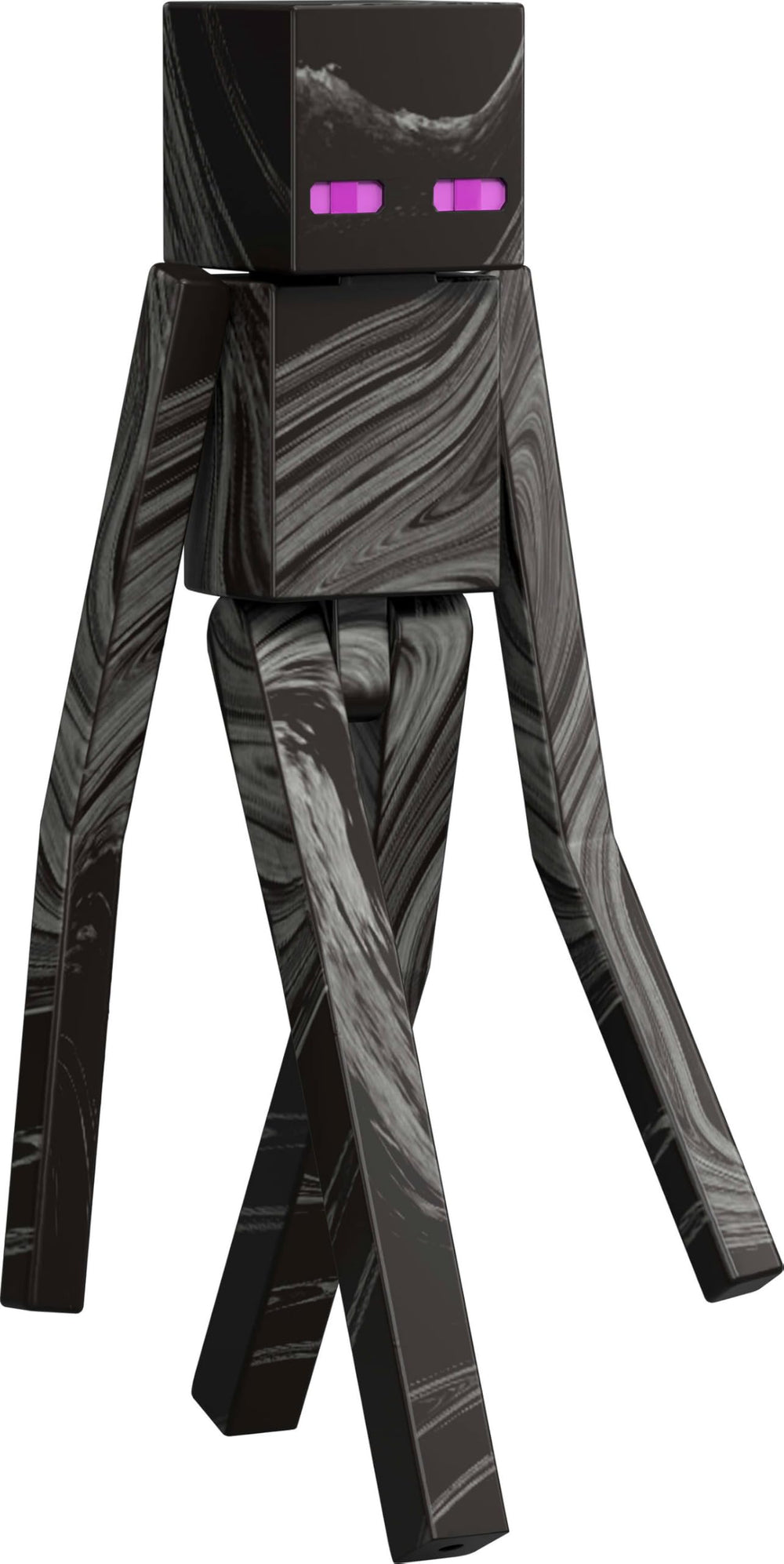 Mattel Minecraft Enderman figure with authentic 3.25-inch poseable details for play and display.