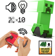 Creeper powered by alkaline batteries ready for play sessions
