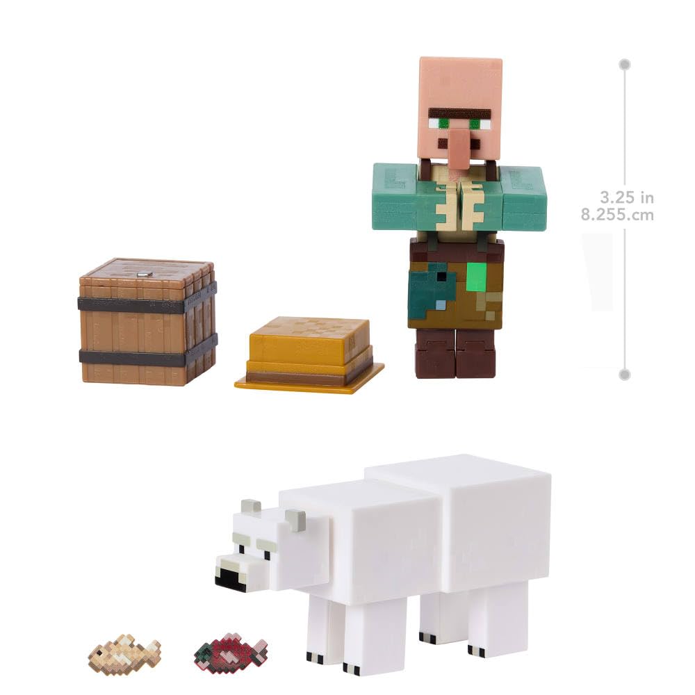Mattel Minecraft 2-pack deluxe vs standard offers collection variety.