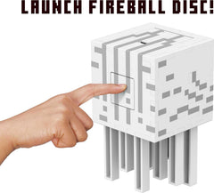 Mattel Minecraft Ghast hover action lets kids simulate Nether traversal during play.