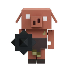 Piglin Runt figure with movable joints for dynamic posing and storytelling.