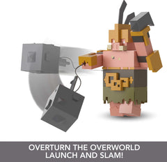 Mattel Minecraft Legends Portal Guard scale-display for collectors and fans