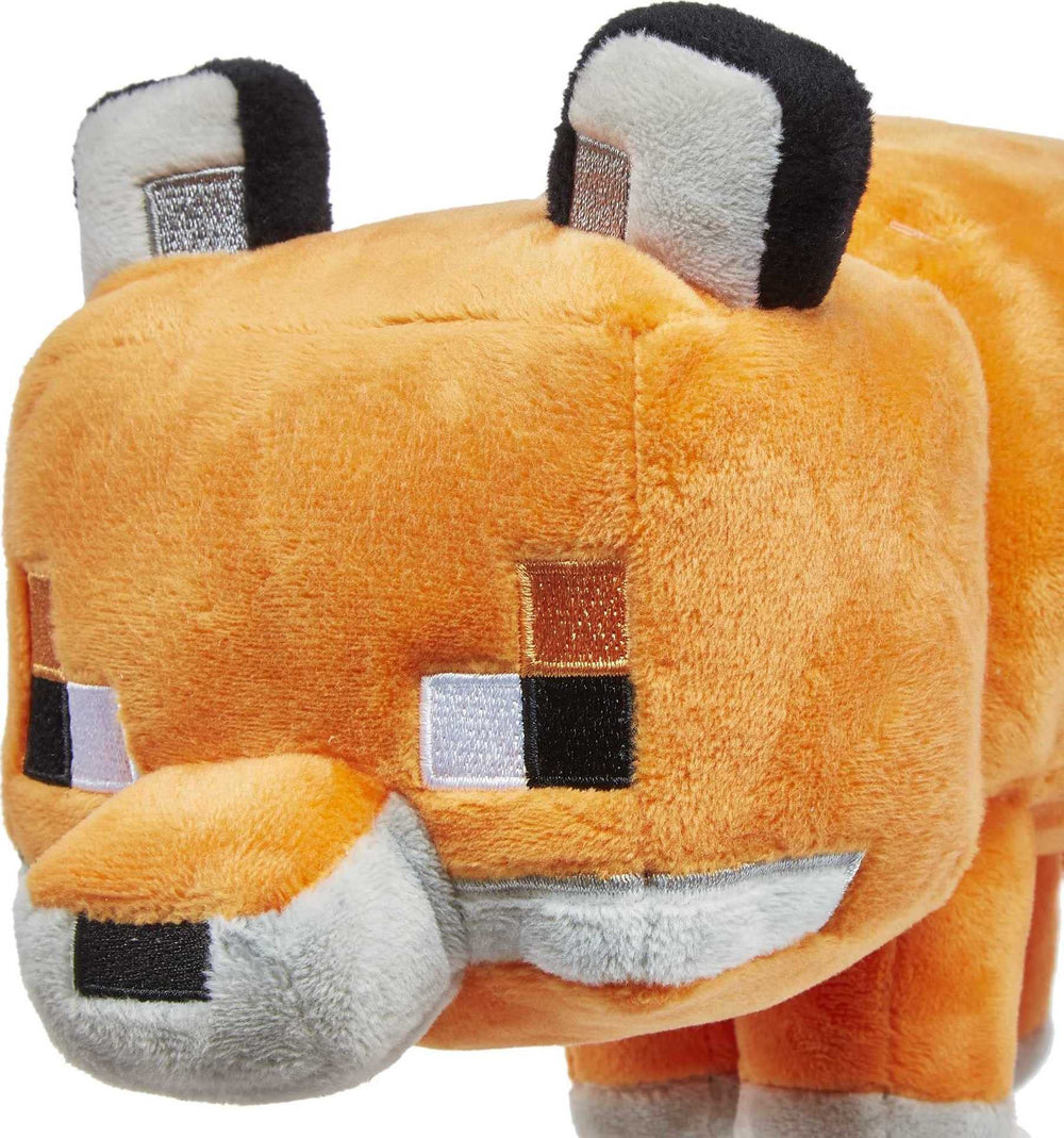 Mattel Minecraft plush 8-inch doll as a collectible gift for fans aged 3 and up.