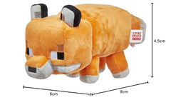 Mattel Minecraft plush 8-inch doll with varied colors and decorations for collectors.