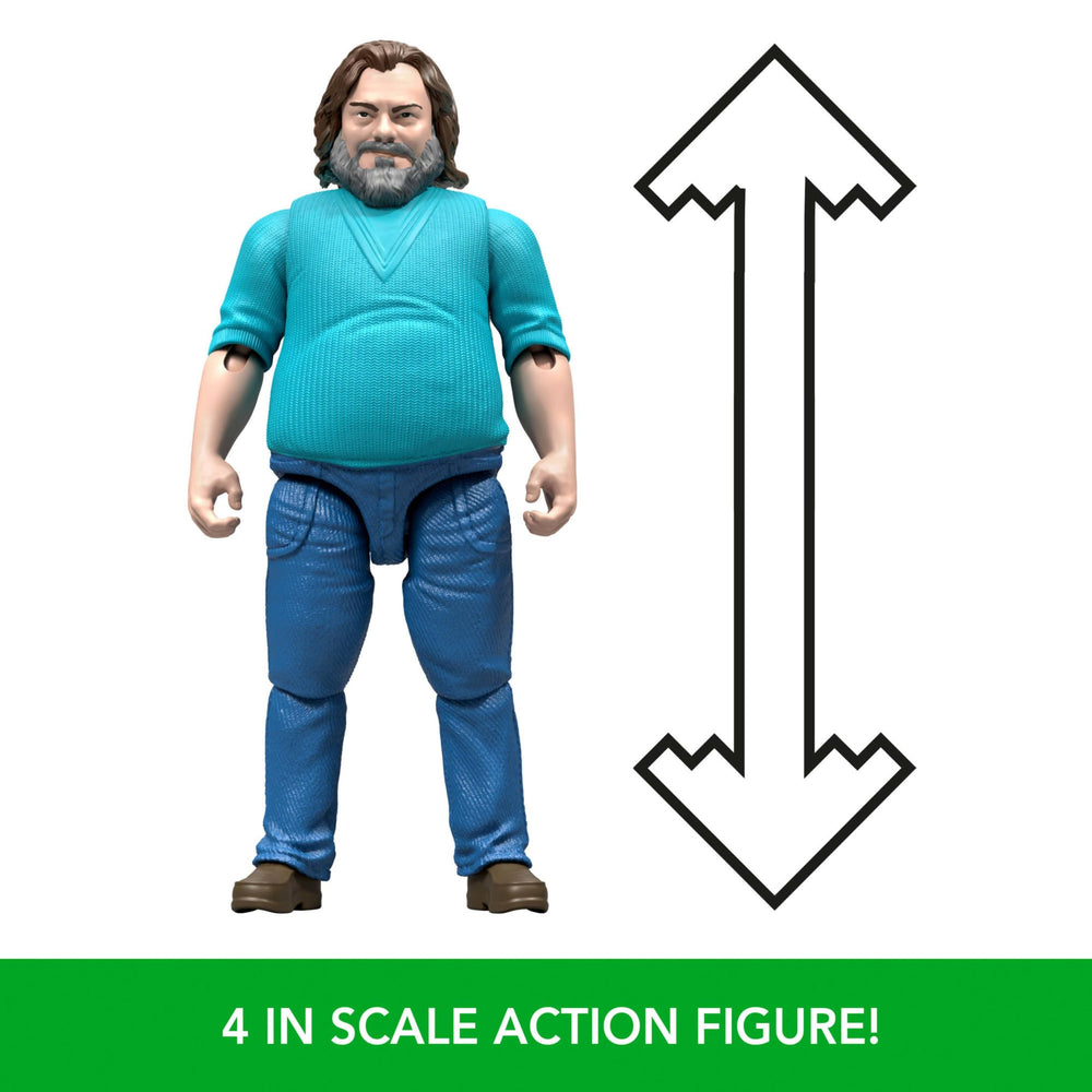 Steve figure comes with chicken leg accessory for roleplay.