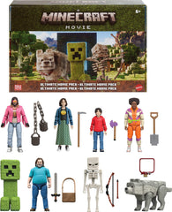 Mattel Minecraft Ultimate Movie Pack Steve figure for imaginative play and display.