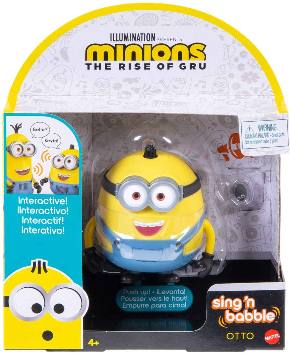 Mattel Minions Otto movie-authentic look; ideal for gift-ready playtime.