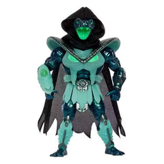 Mattel MOTU Origins Necro-Conda soft cape highlights dynamic posing and display.