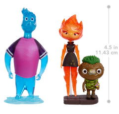 Mattel Pixar Elemental Clod figure ideal for multi-character adventures and display.