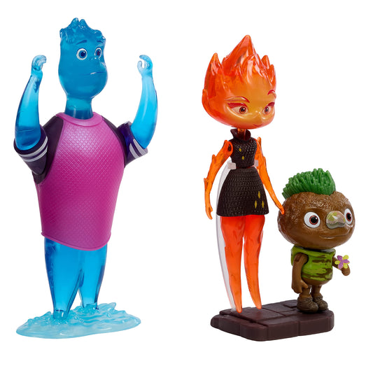 Mattel Pixar Elemental Wade figure for imaginative play and dynamic poses.