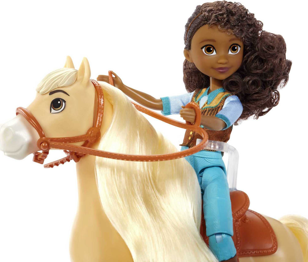 Saddle and reins for realistic Spirit Untamed riding scenes