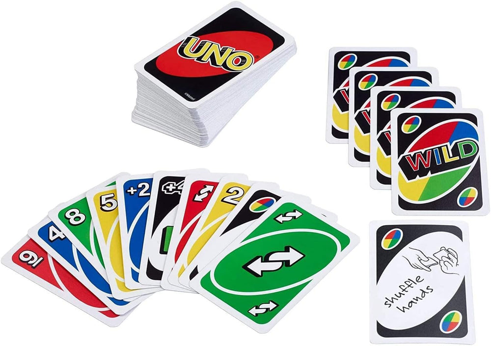 Bright three-game layout from Mattel for party-ready fun