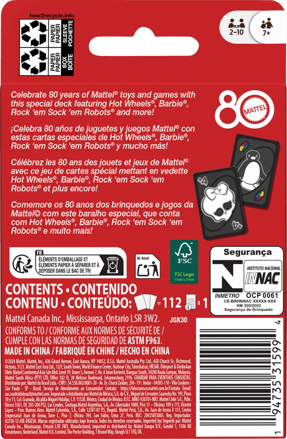Mattel UNO Magic 8 Ball graphics spark playful decision moments.