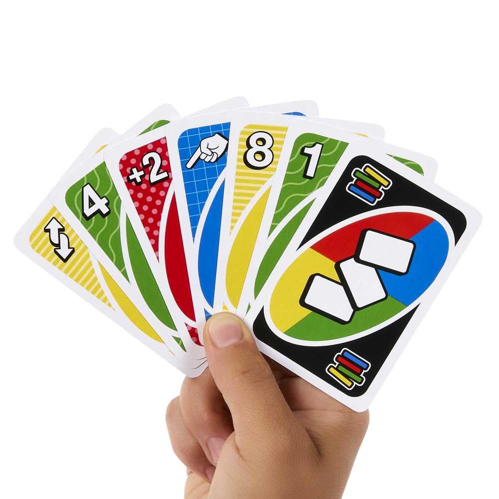 Mattel UNO Party Game Wilder Rules adds spice and variety to play.