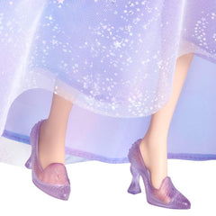 Mattel Wicked Glinda doll 11 articulation points for versatile scenes.