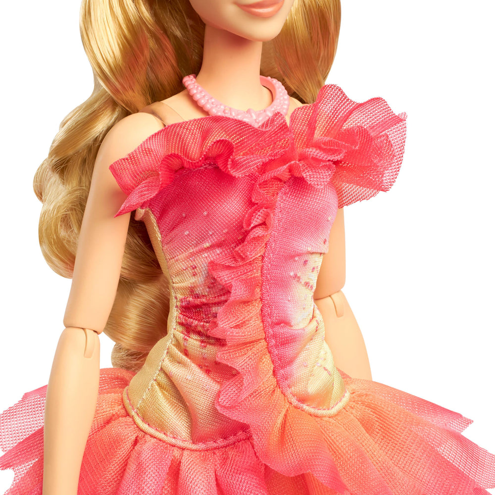 Mattel Wicked Glinda doll featuring poseable joints for dynamic posing