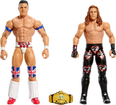 Mattel WWE Championship Showdown British Bulldog figure with authentic ring gear for dynamic display