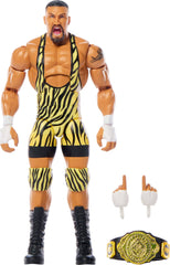 Mattel WWE Elite Bron Breaker figure front view for dynamic display and play.