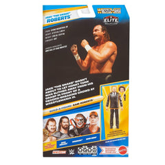 Mattel WWE Elite deluxe articulation and interchangeable hands for dynamic posing.