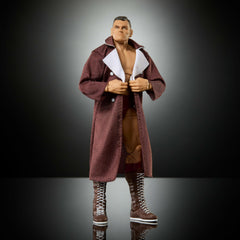 Mattel WWE Elite Gunther figure TrueFX detail for lifelike display