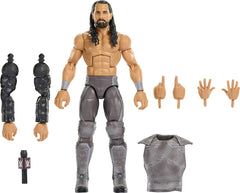 Mattel WWE Elite Seth Rollins figure with premium articulation for dynamic poses.