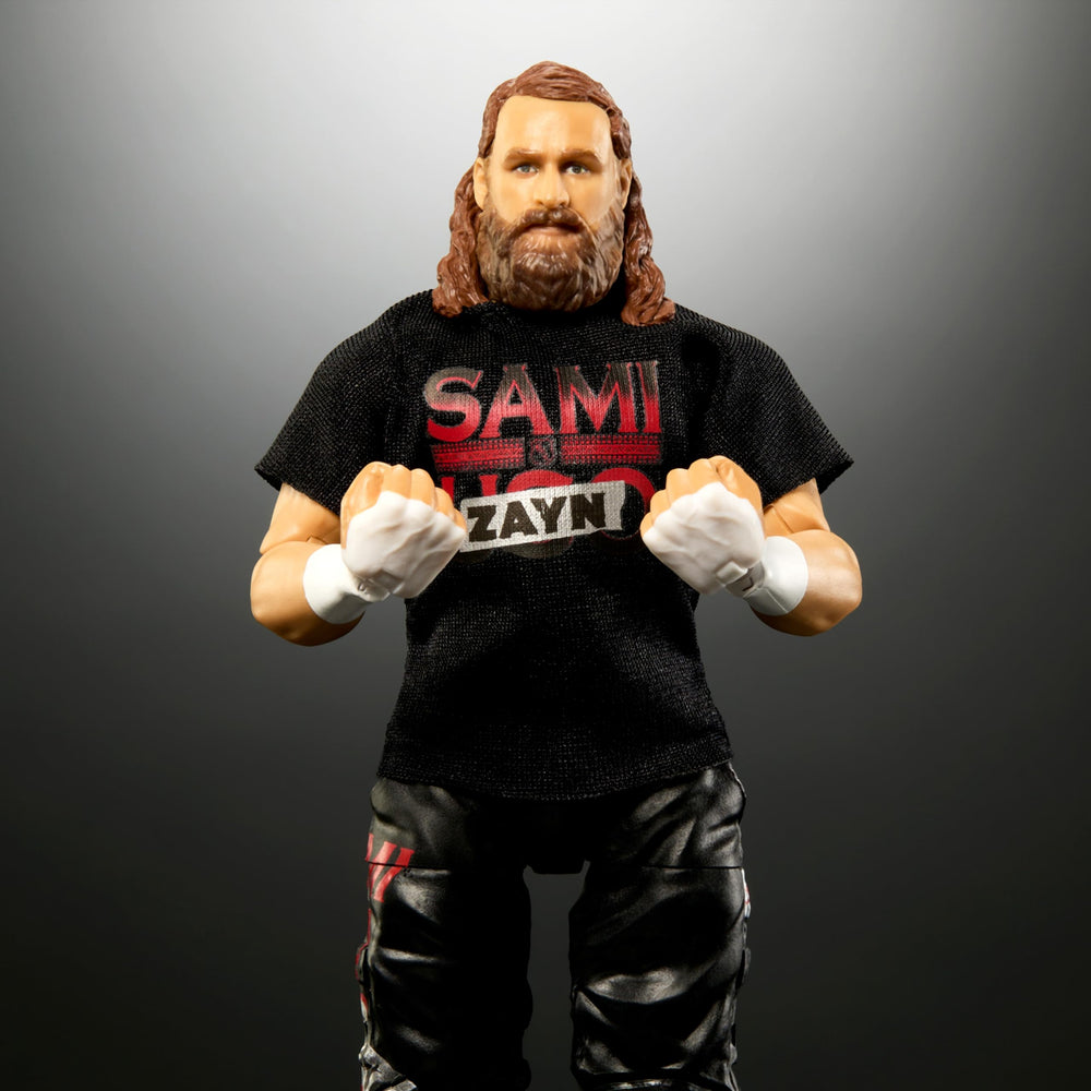 Mattel WWE Elite Sami Zayn hands and accessories enable authentic action