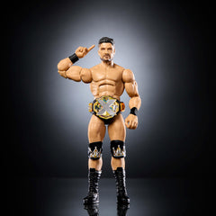 Mattel WWE Elite Ethan Page figure swappable hands enable versatile play and display.