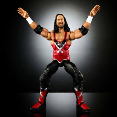 Mattel WWE Elite X-Pac figure with deluxe articulation for dynamic posing.