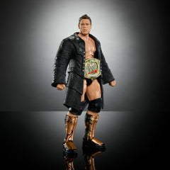 Mattel WWE Elite The Miz accessories for display and play.