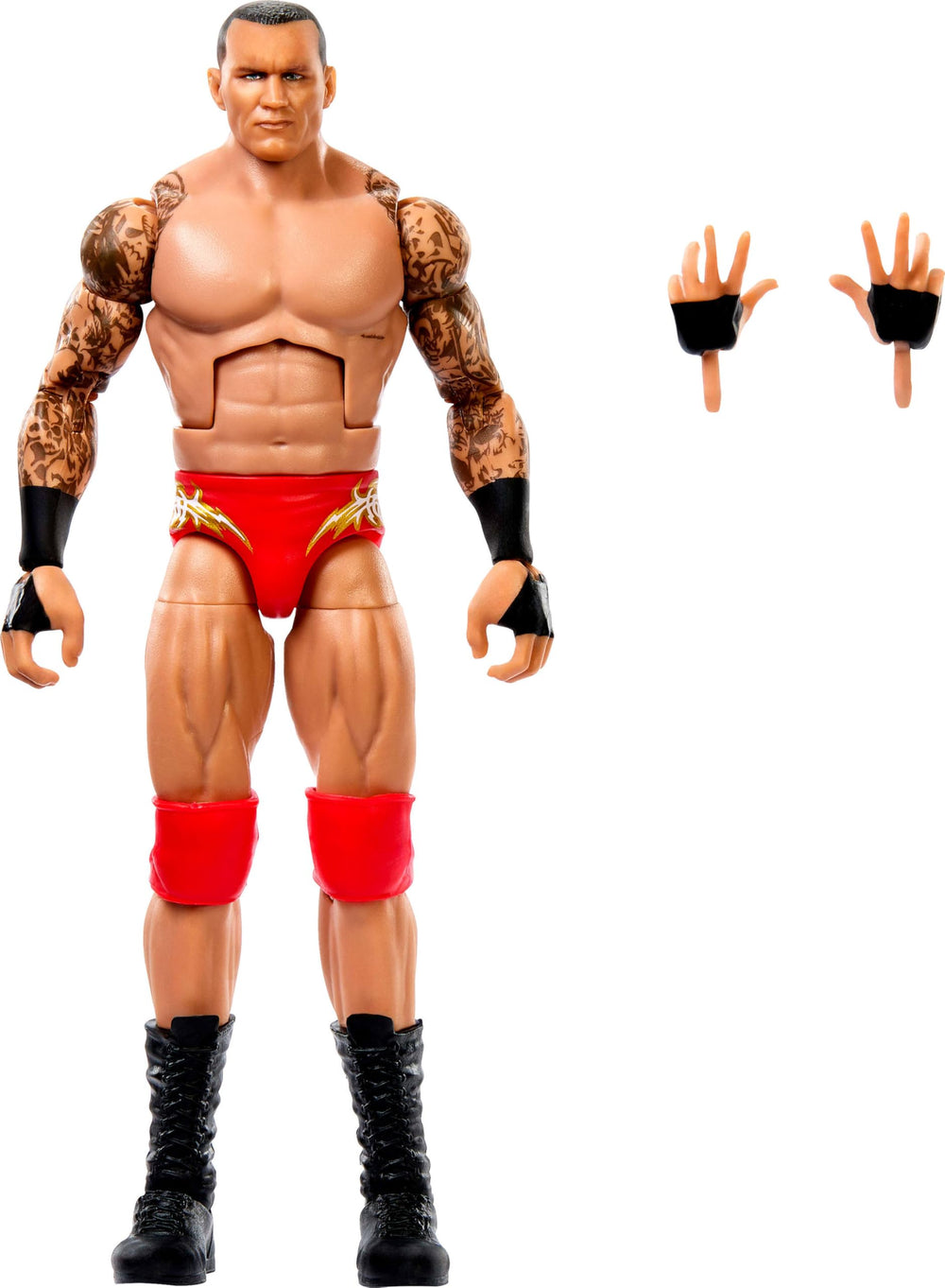 Mattel Randy Orton figure front view for display and play