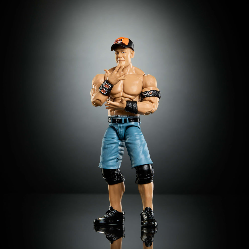 TrueFX facial detailing on Mattel WWE Elite figure for lifelike expressions