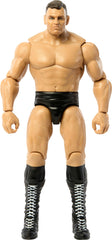 Mattel WWE Gunther figure with authentic ring gear for realistic presentation.