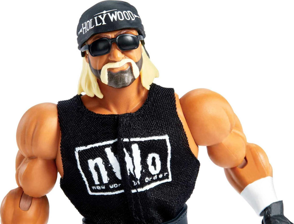 Mattel WWE Hogan retro figure features 16 articulation points for fluid poses