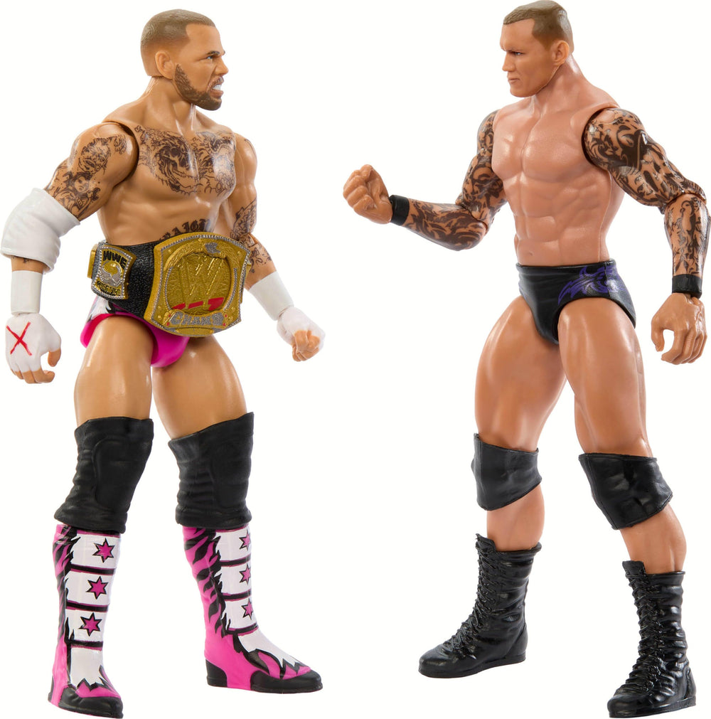 Mattel Main Event Showdown figure articulation enables action-packed rivalries recreations.