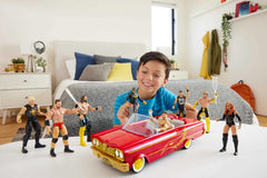 Mattel WWE Rey Mysterio Main Event figure with detailed articulation for dynamic poses