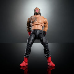 Mattel Roman Reigns swappable heads and hands for expression changes