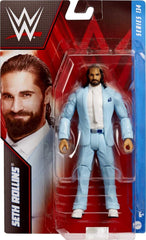 Mattel WWE Seth Rollins basic figure 6-inch front view showcasing authentic ring gear for dynamic play