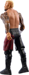 Mattel WWE Solo Sikoa action figure packaging side view for shelf display.