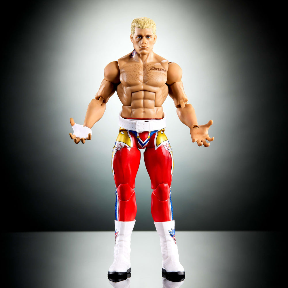 Mattel Top Picks Cody Rhodes accessories set for versatile display