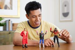 Mattel Rey Mysterio Top Picks 25-point articulation enables expressive, action-ready poses.